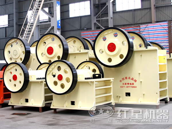 不同型號顎式破碎機