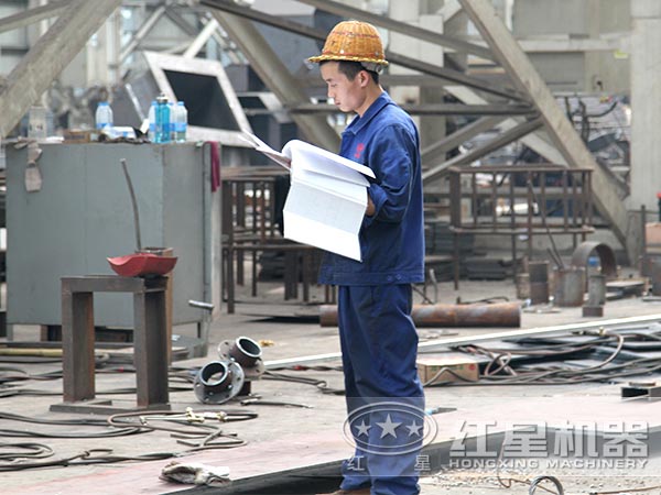 Ф4000×6000球磨機的生產依據圖紙設計 Ф4000×6000球磨機的生產依據圖紙設計