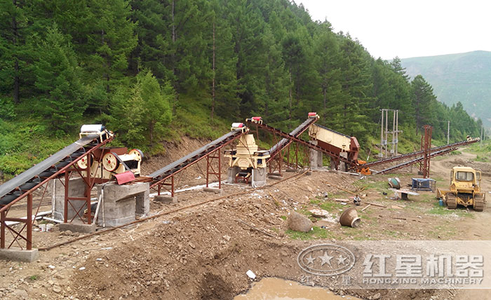 制砂生產線現場 制砂生產線現場