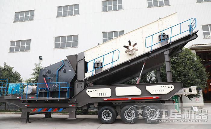 建筑垃圾移動(dòng)破碎站