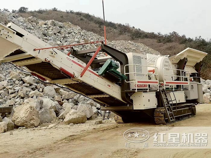 履帶式建筑工地垃圾粉碎機 履帶式建筑工地垃圾粉碎機