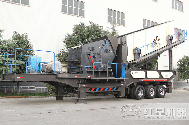 輪胎式建筑渣土粉碎機 輪胎式建筑渣土粉碎機