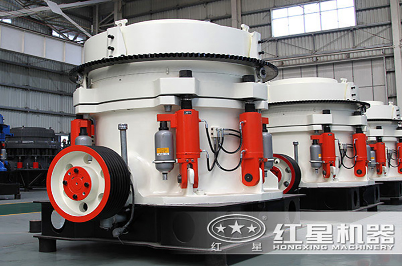 圓錐破碎機(jī)生產(chǎn)能力大、破碎效率高