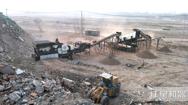 全套移動碎石生產線 全套移動碎石生產線