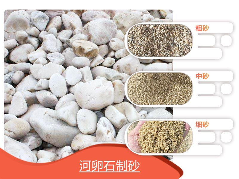 河卵石制砂 河卵石制砂