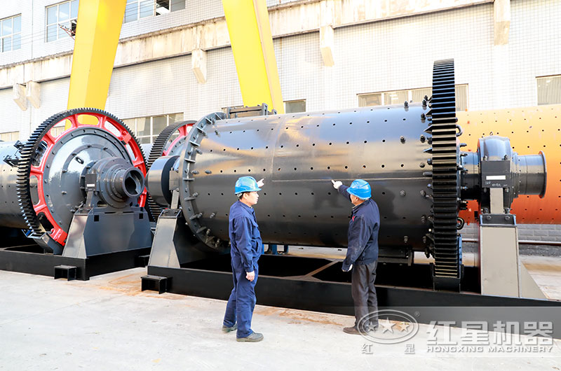 磨白灰的球磨機