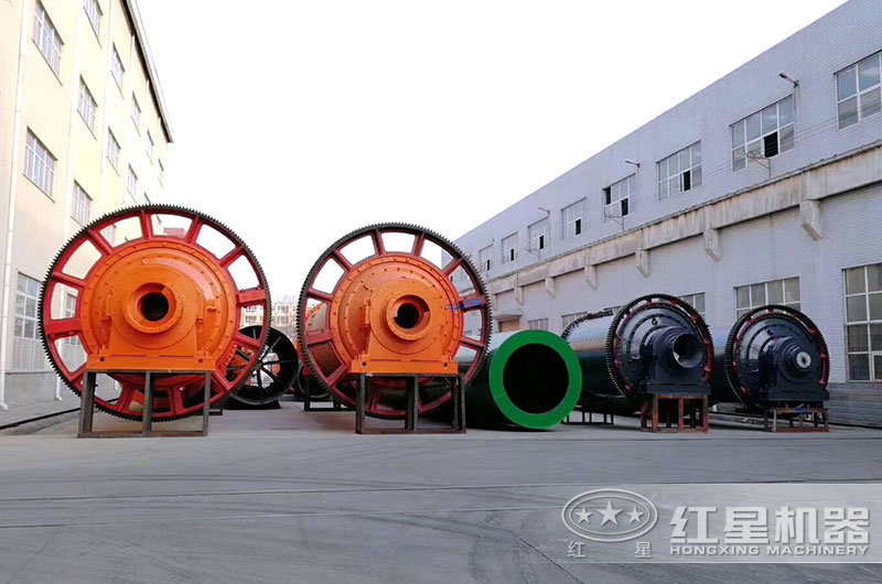 球磨機現場實拍圖 球磨機現場實拍圖