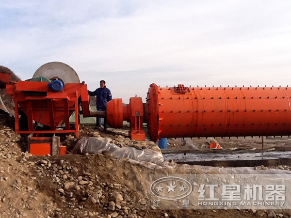 河南濟源磁選工藝生產現場 河南濟源磁選工藝生產現場