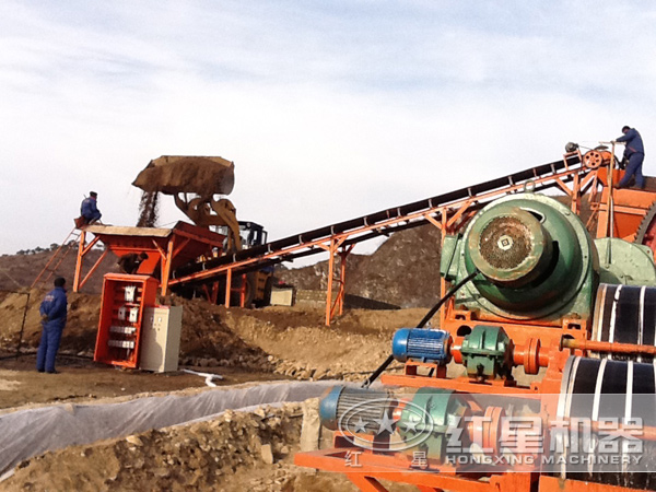 河南濟源磁選工藝生產現場 河南濟源磁選工藝生產現場