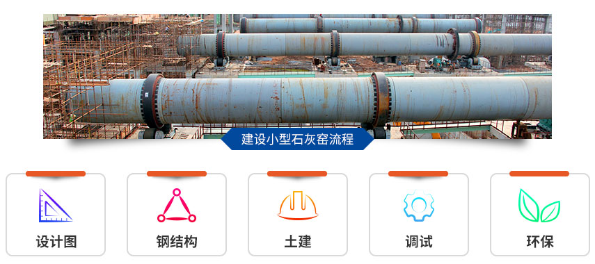 石灰回轉窯安裝中 石灰回轉窯安裝中
