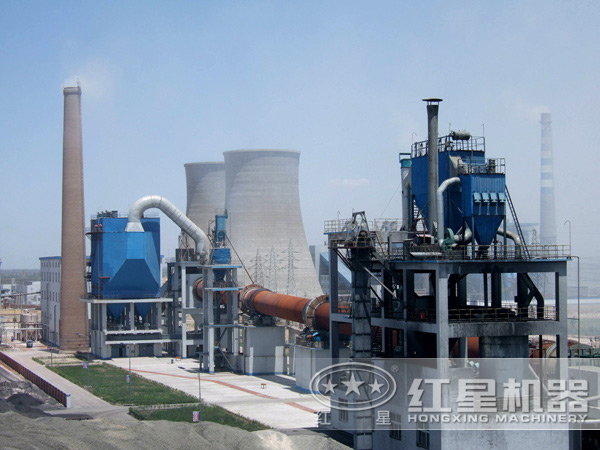 日產200噸的熟料回轉窯 日產200噸的熟料回轉窯