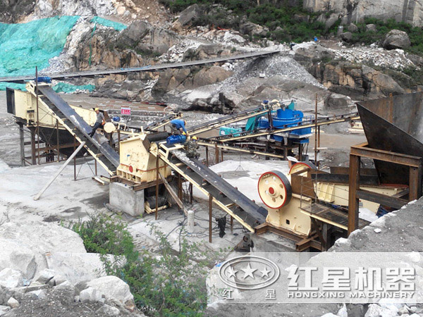 石料生產線現場圖 石料生產線現場圖