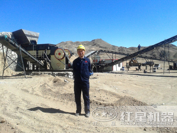 焦炭顎式破碎機現場實況 焦炭顎式破碎機現場實況