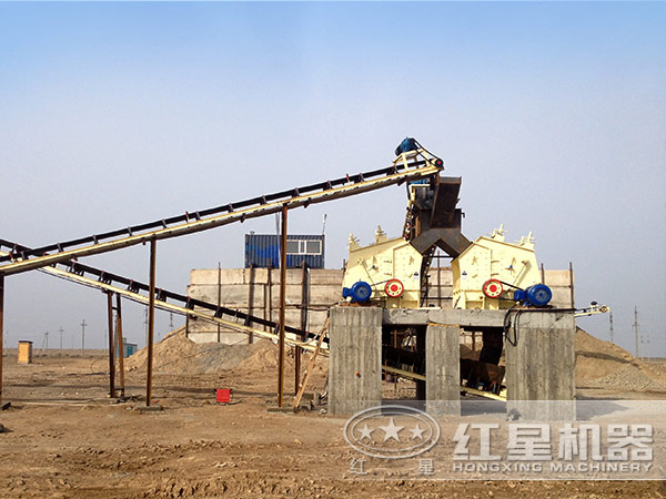 反擊破碎機現場圖 反擊破碎機現場圖