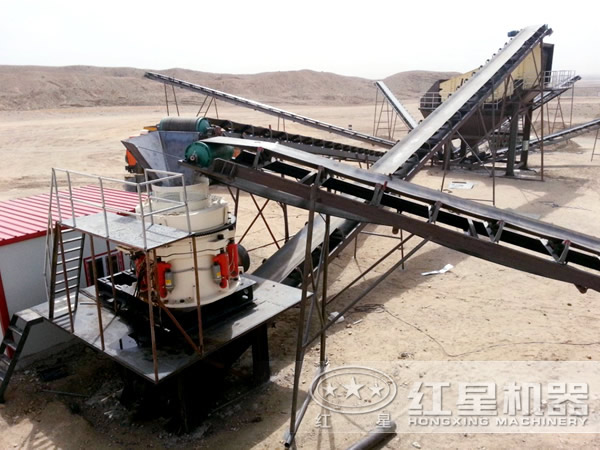 全液壓圓錐破碎機現場圖 全液壓圓錐破碎機現場圖