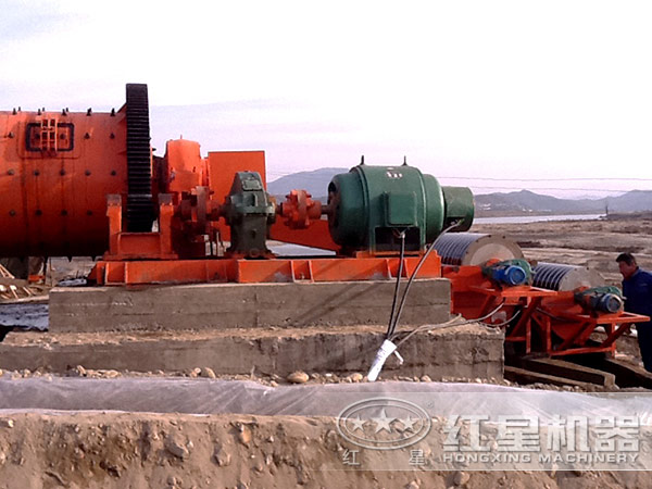 環保球磨機現場 環保球磨機現場