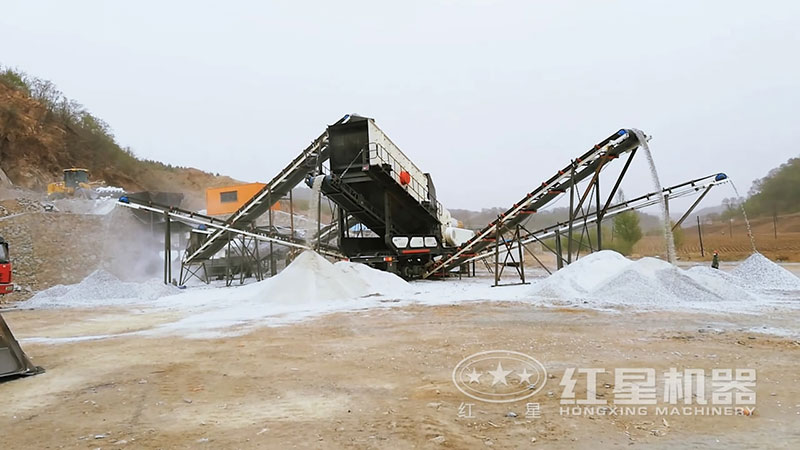 移動破碎站現場 移動破碎站現場