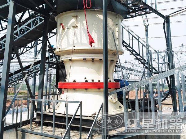 單缸圓錐破碎機生產現場圖 單缸圓錐破碎機生產現場圖